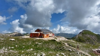 Il Rifugio Vincenzo Sebastiani