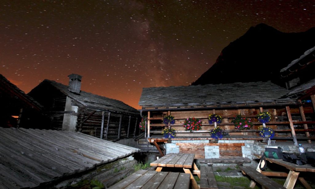 Il rifugio Alpenzu Grande