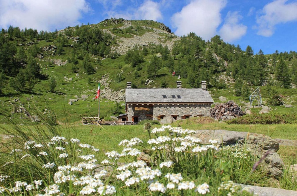 Il rifugio Gattascosa, in Val Bognanco