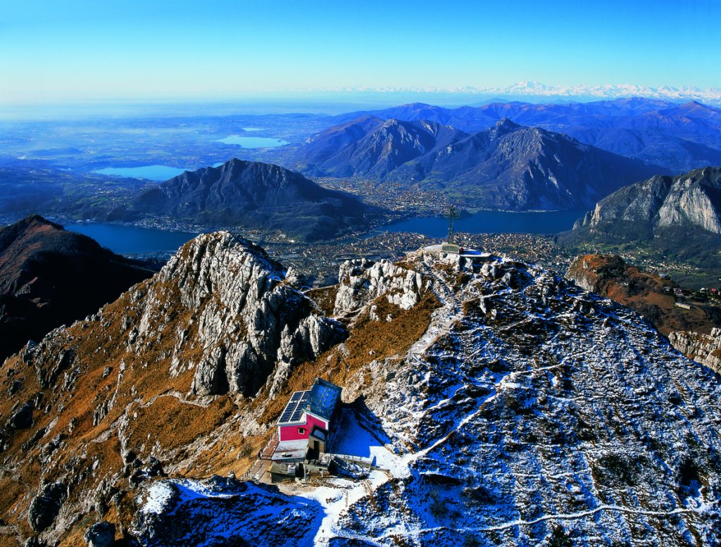 Il rifugio Azzoni sul Resegone