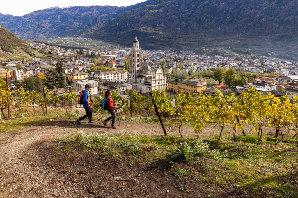 La discesa finale verso Tirano