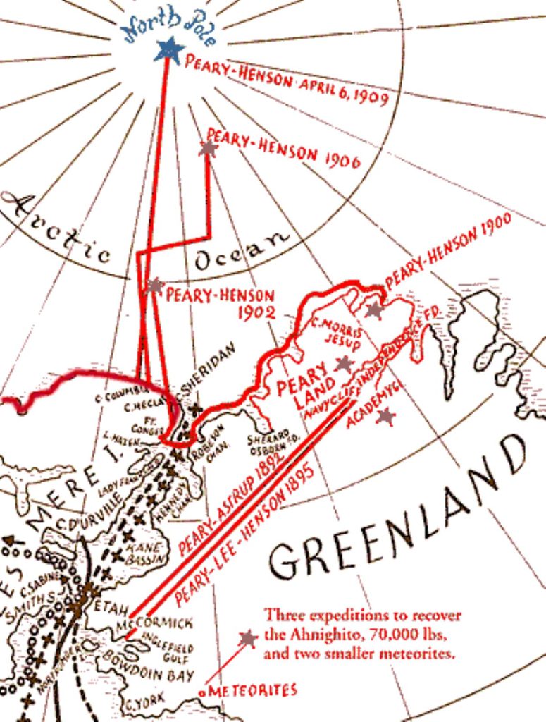 La mappa delle spedizioni @Polar Impact