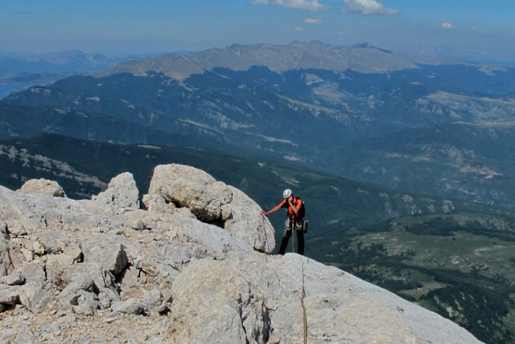 La sommità della Prima Spalla, foto Stefano Ardito