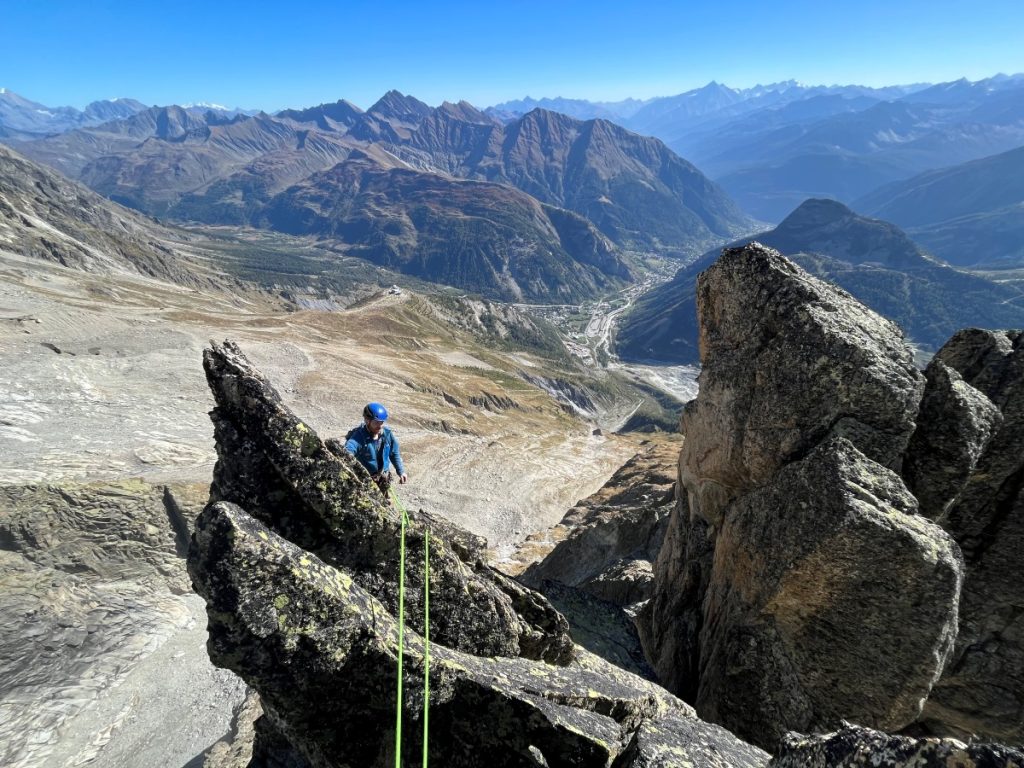 Lo spettacolare ambiente in cui si sviluppa la nuova via