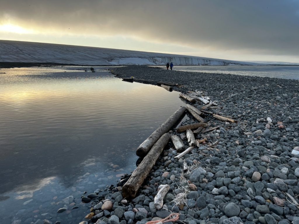 Lo strato di ghiaccio che ricopre gran parte dell