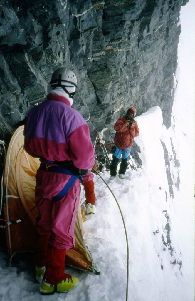 Sul Lhotse nel 1990
