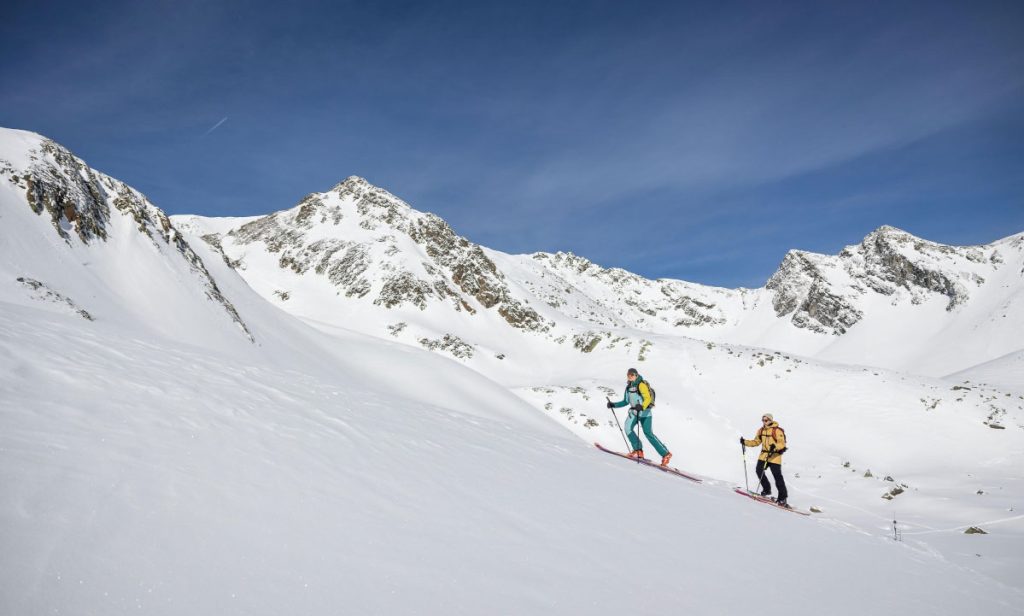Skialp a Kuhtai Foto Jonas Schwarzwälder, Innsbruck Tourismus