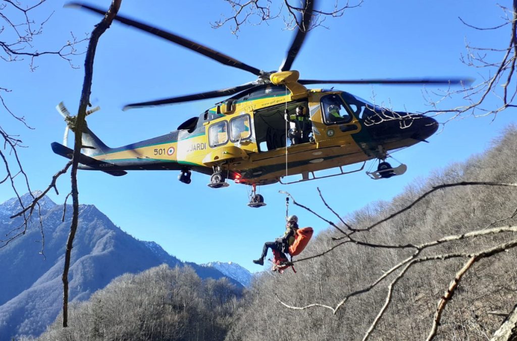 Elisoccorso in azione @ GDF Domodossola