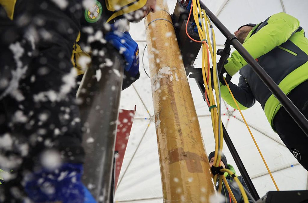 Carotaggi al Colle del Lys