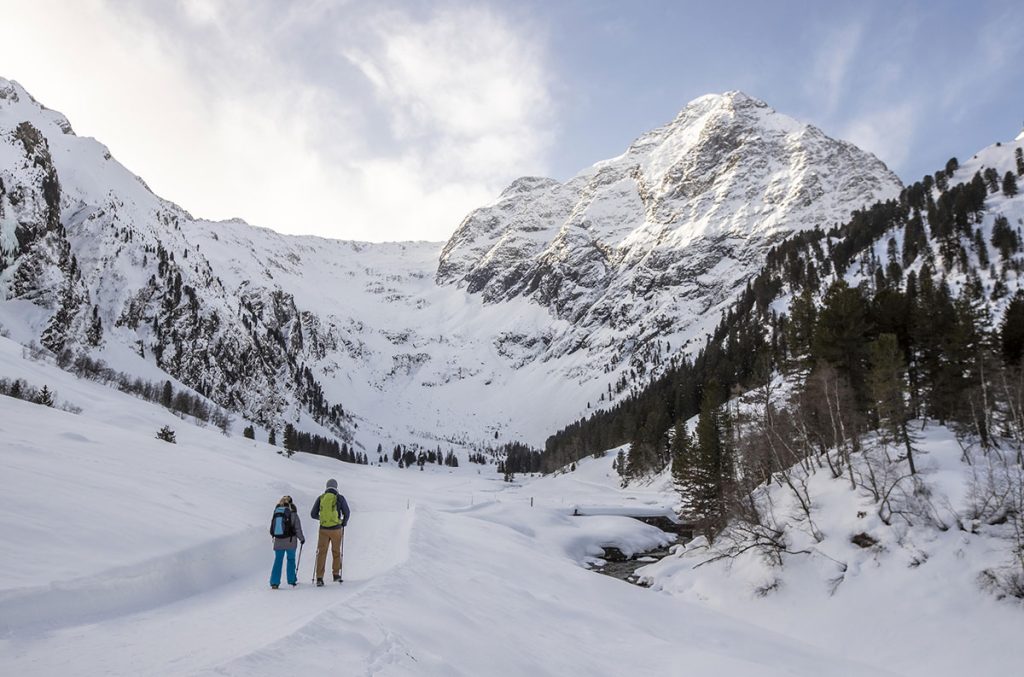 Con le ciaspole presso Kuhtai Foto Erwin Haiden, Innsbruck Tourismus