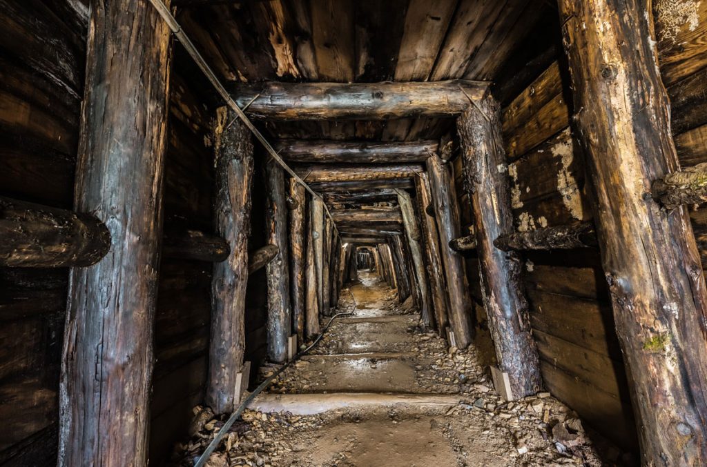 Una galleria della Miniera di Schilpario @Francesco Allieri