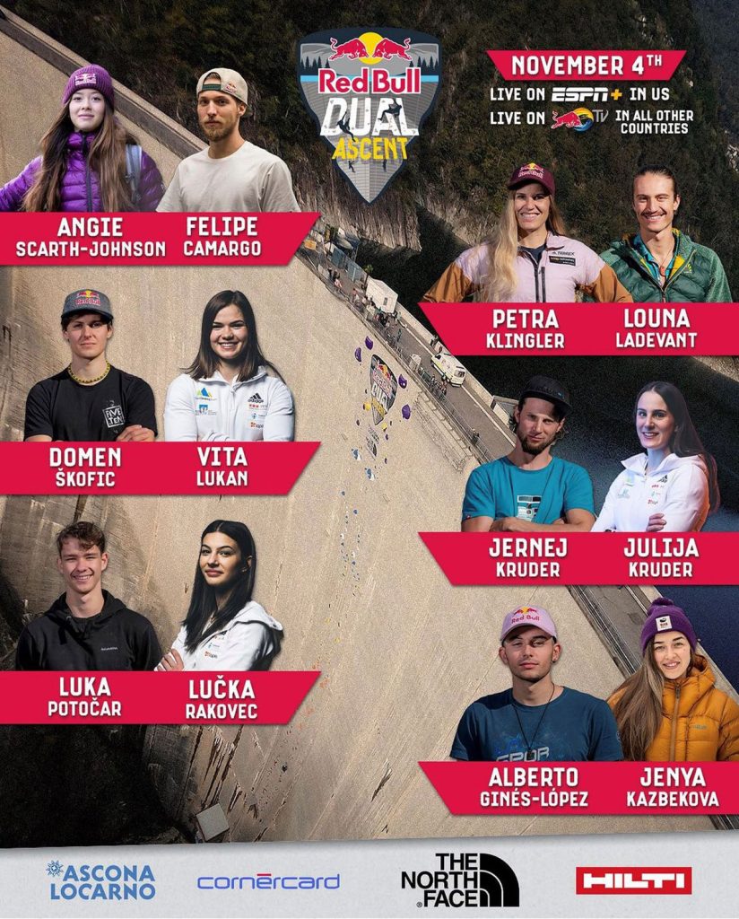 Grandi nomi tra i climber in gara