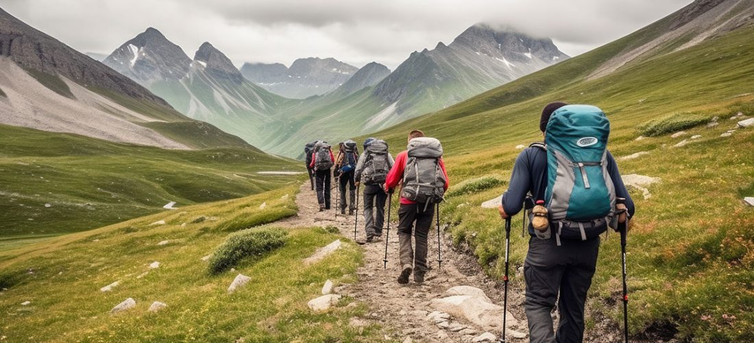 In gruppo sui sentieri - @AdobeStock