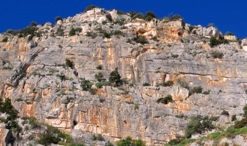 La parete del Chiromante Foto Emiliano Della Bella