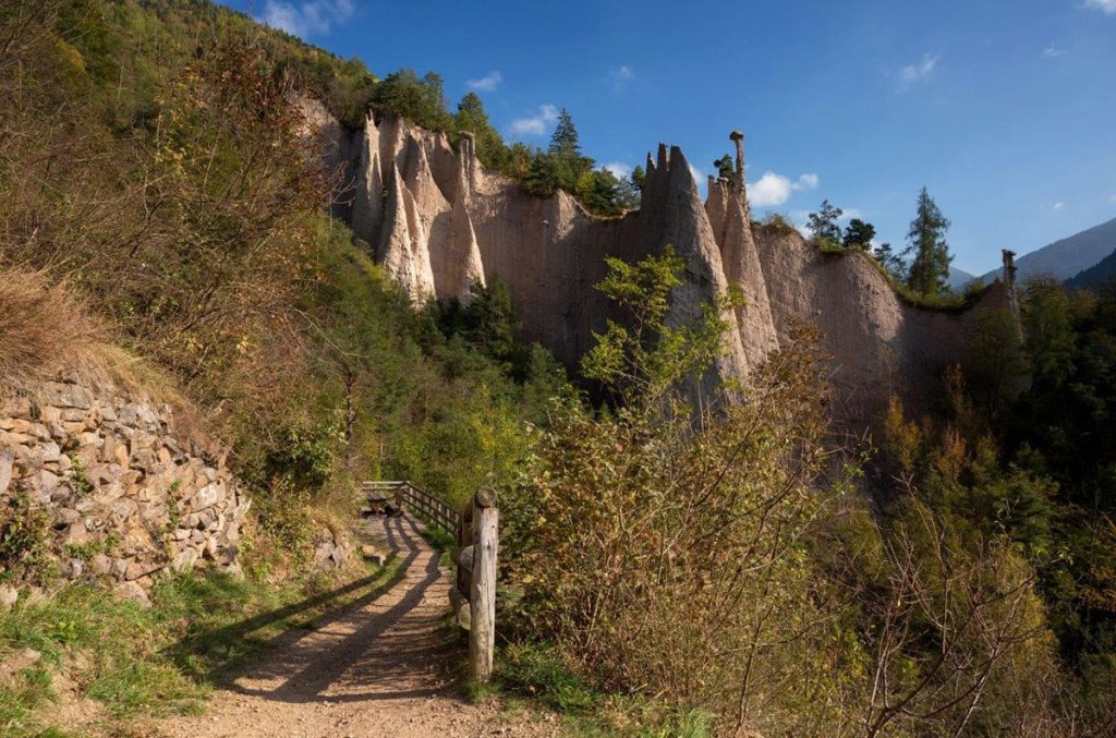 Val di Cembra Piramidi di terra di Segonzano- foto Alessandro Gruzza