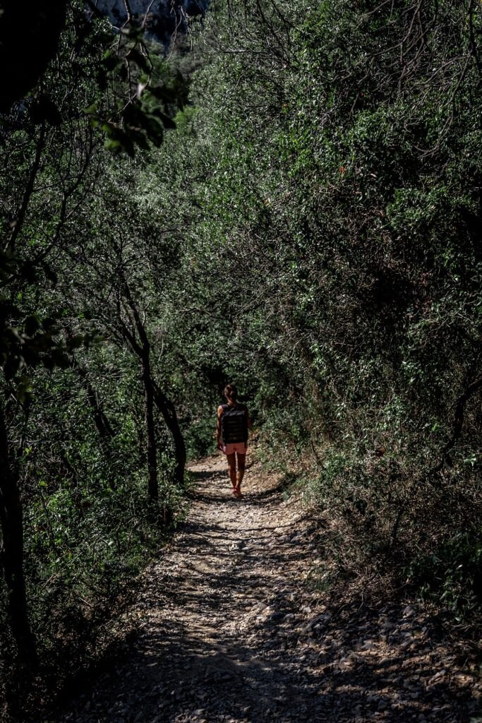 Un tratto del percorso vicino a Noli @GTWS Golfo dell