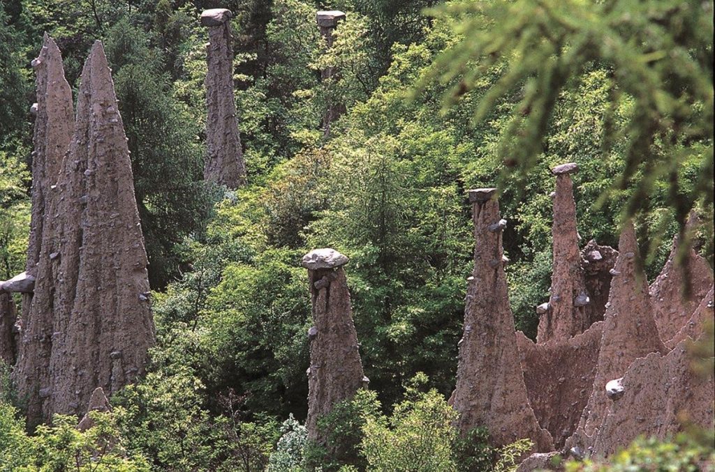 Val di Cembra Piramidi di terra di Segonzano- foto Archivio TM