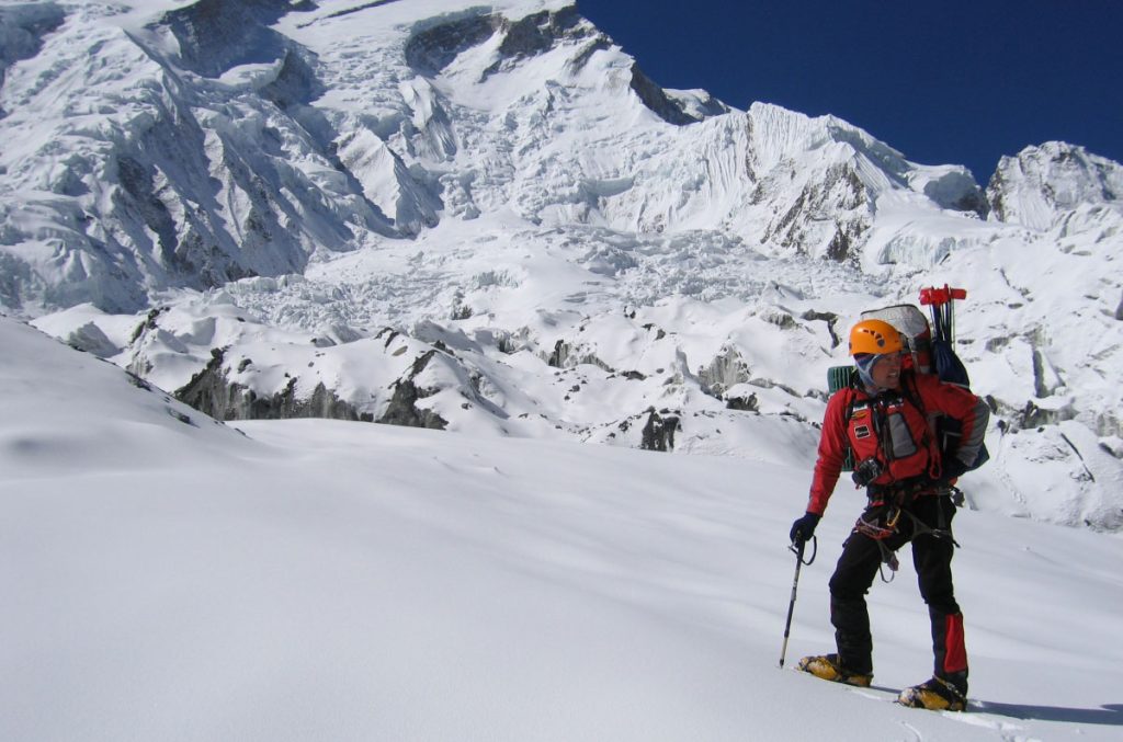 Ed verso la parete Nord dell'Annapurna, archivio Viesturs