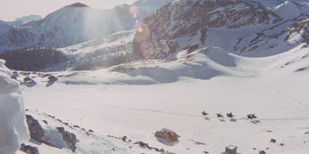 Al galoppo sulla neve