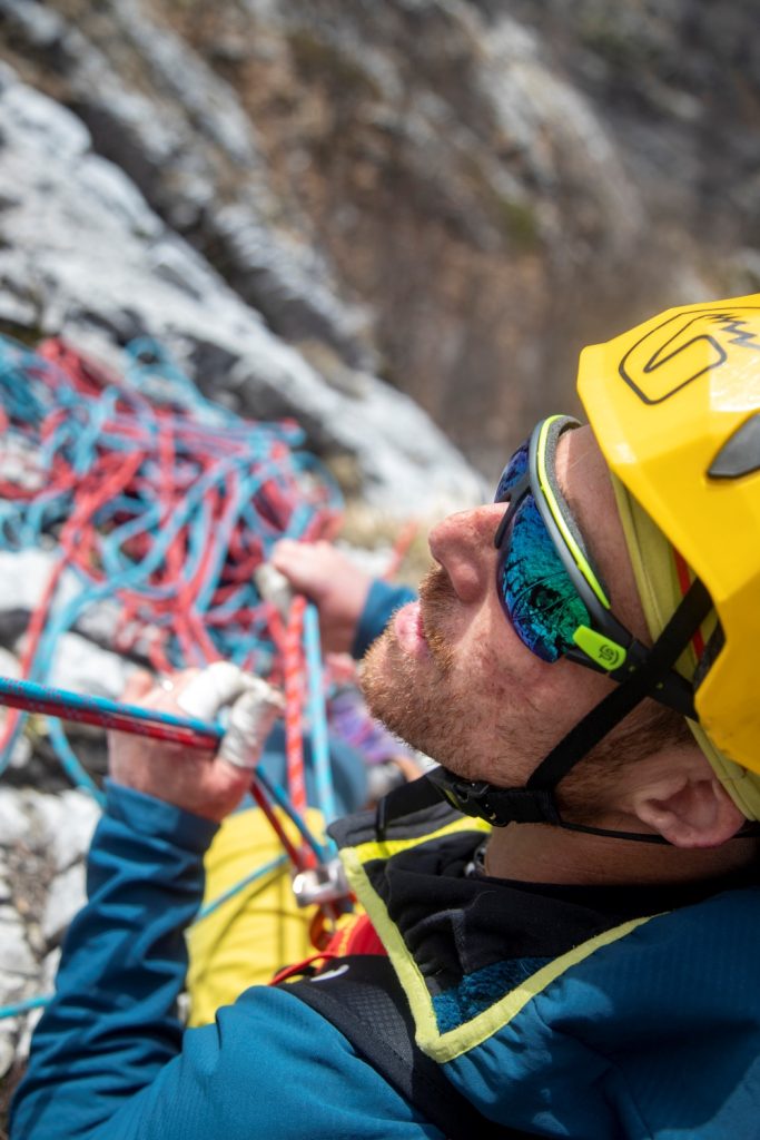 Andrea Lanfri in sosta, foto di Ilaria Cariello