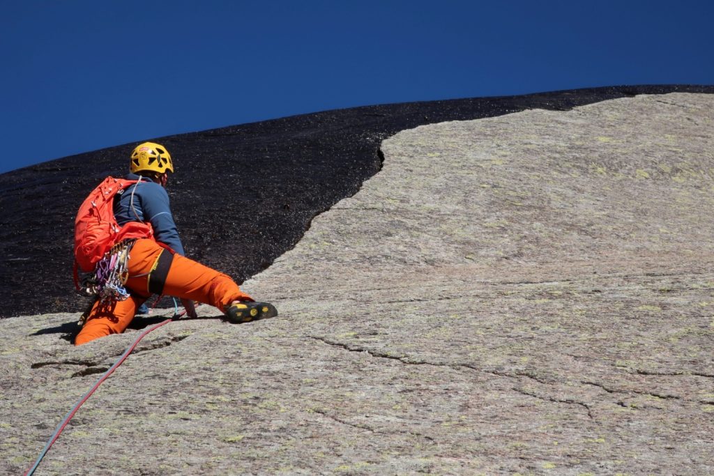 Andrea Lanfri sul Sergent, Valle dell