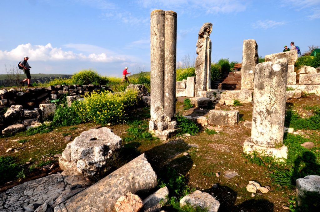 Arbel, la sinagoga antica, foto Stefano Ardito - Copia