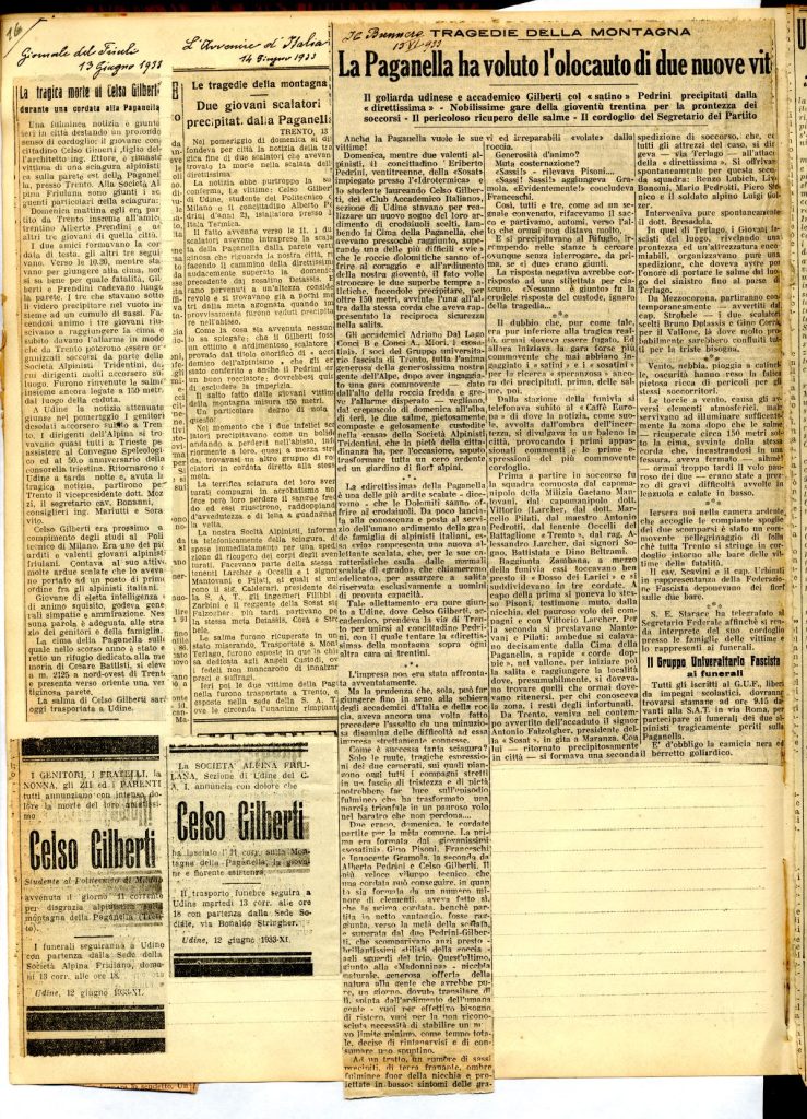 Articoli dei giornali dell