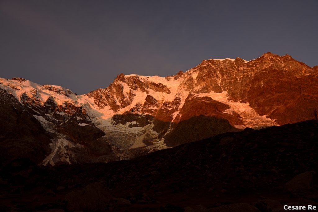 Parete Est del Monte Rosa