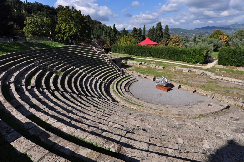 Fiesole, il Teatro Romano, foto Stefano Ardito