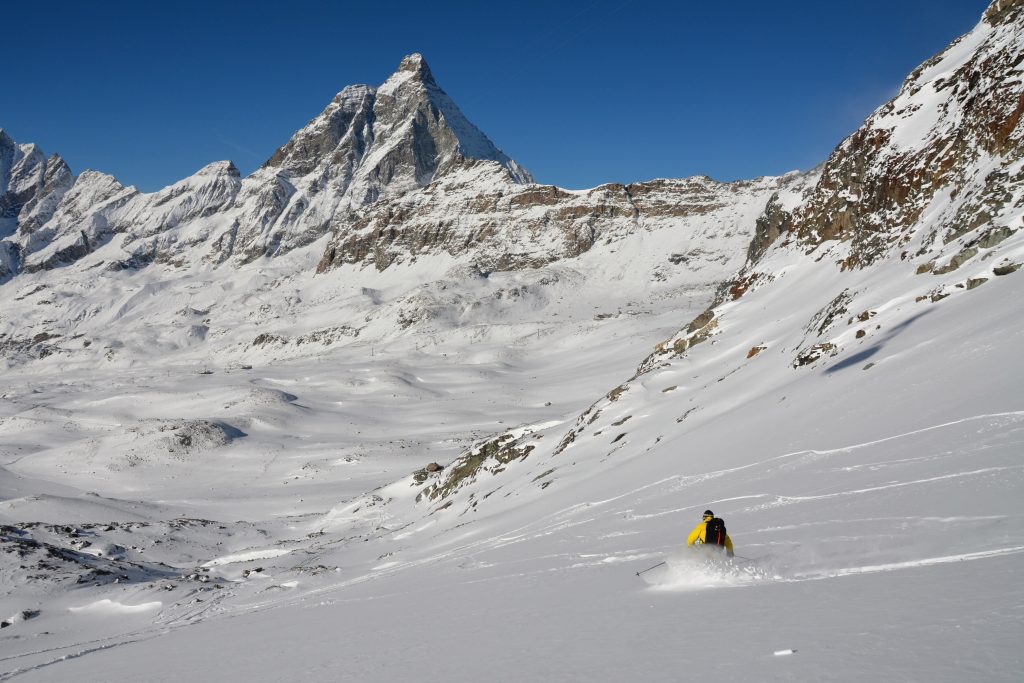 Freerider a Cervinia. Foto Marco Gabbin