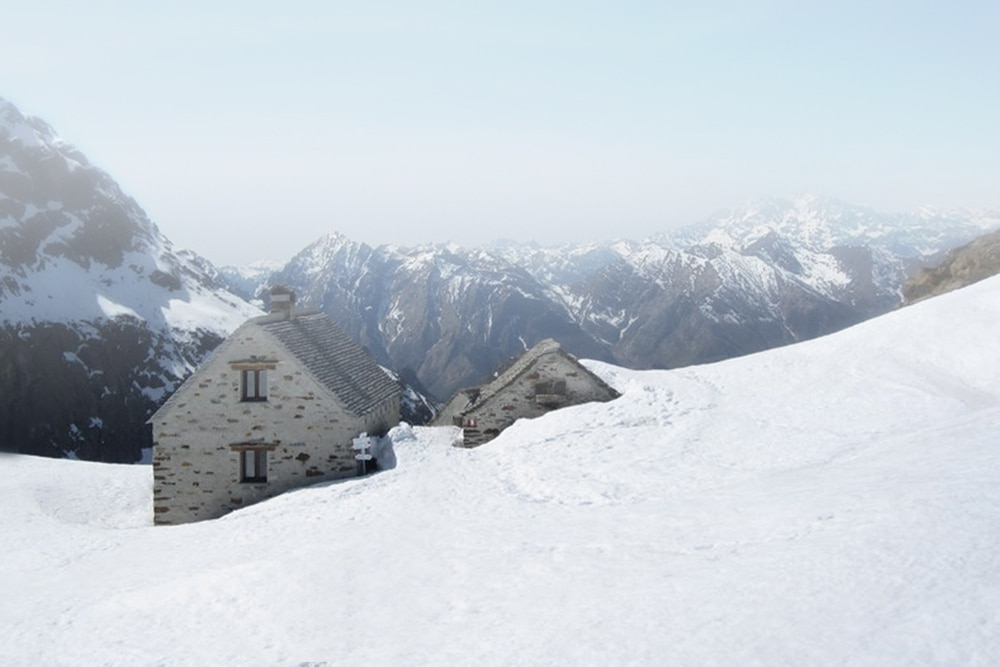 Il Bivacco Alpe Scaredi. Cesare Re