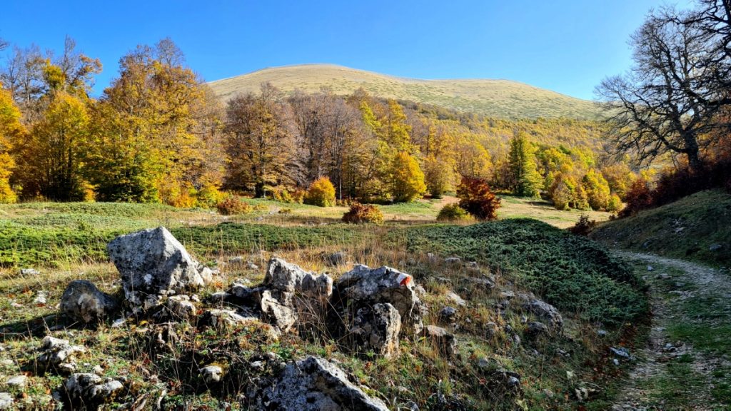 La Tezzatta dalla Valle di Terraegna, foto Stefano Ardito