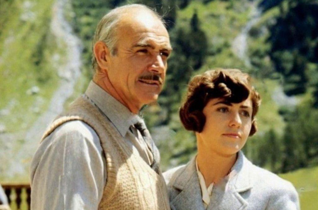 Sean Connery e Bets Brantley, i protagonisti del film