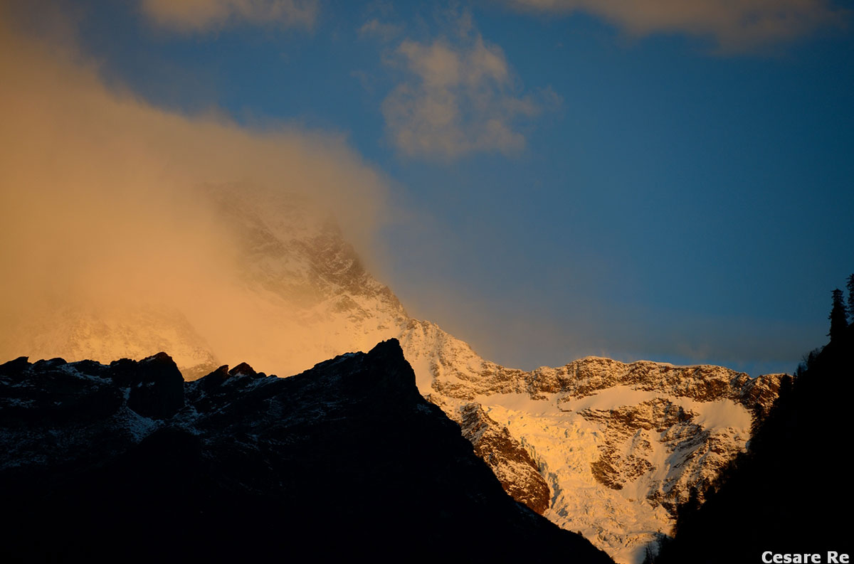 Alba sul Monte Rosa