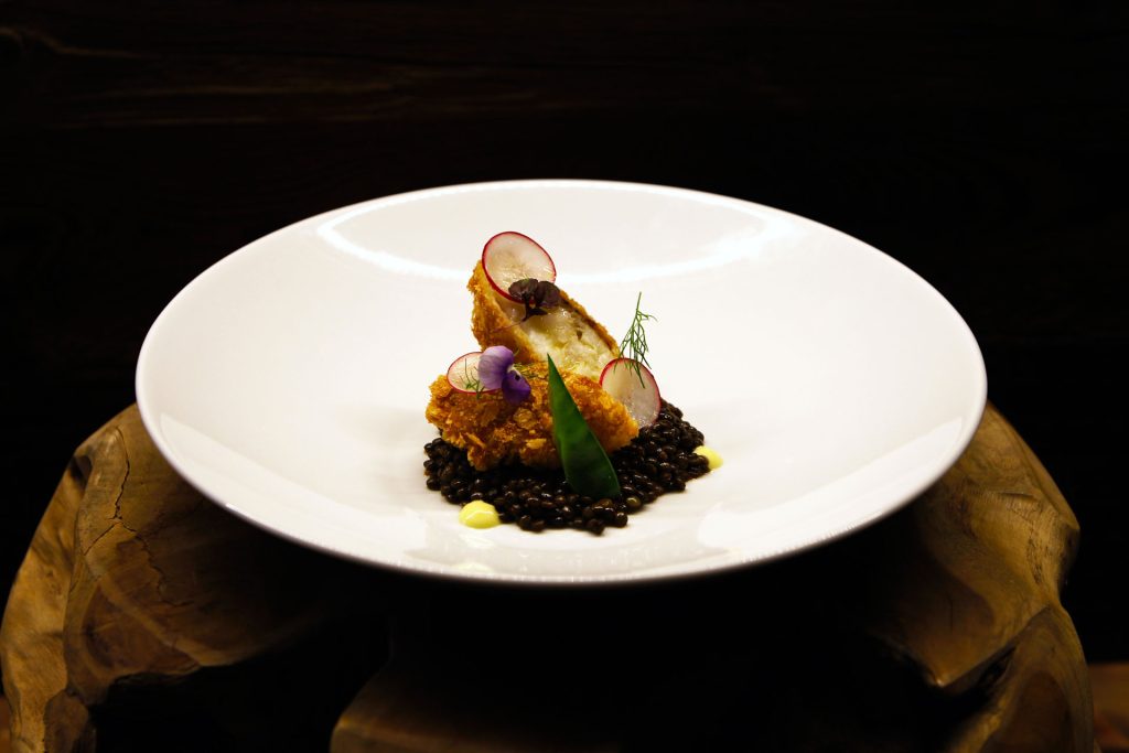 Un piatto del Wood di Cervinia