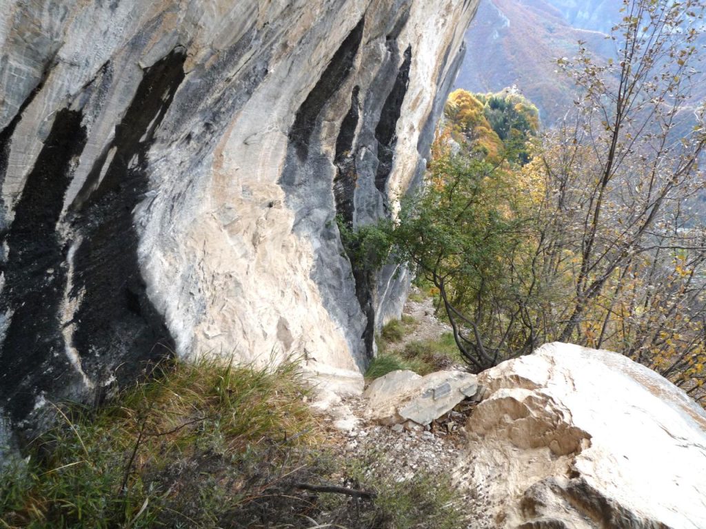 Un tratto della salita, foto Lorenzo Volpe