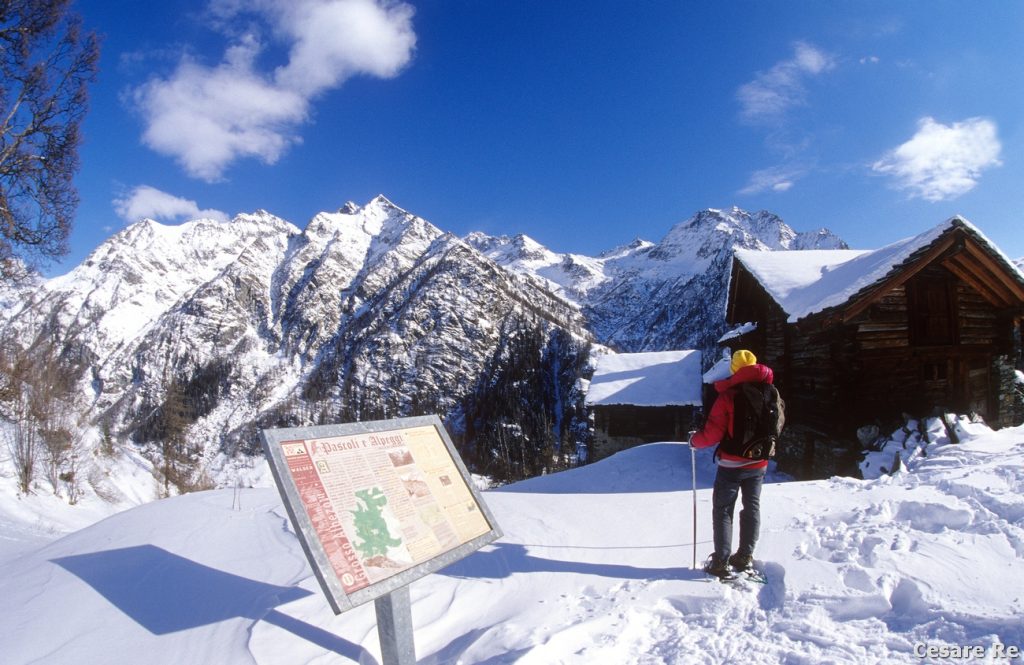 Arrivando al villaggio di Alpenzu .Foto Cesare Re
