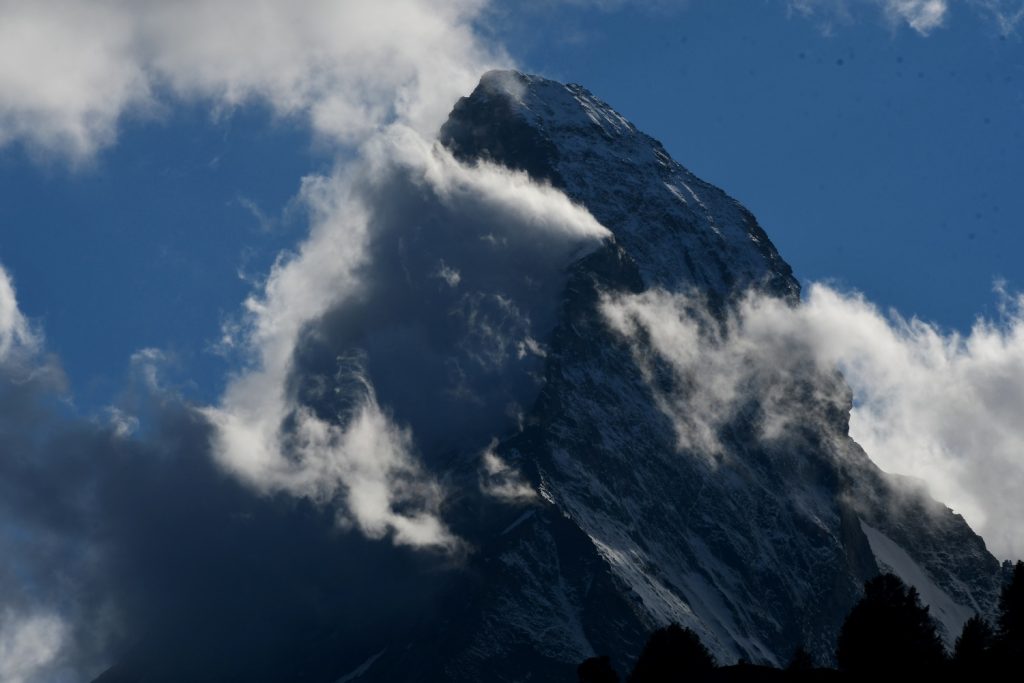 Il Cervino da Zermatt, foto Stefano Ardito