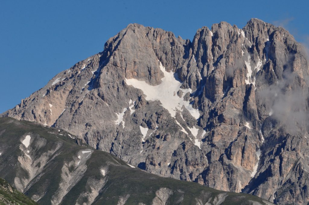 Il Corno Grande da Campo Imperatore, foto SA