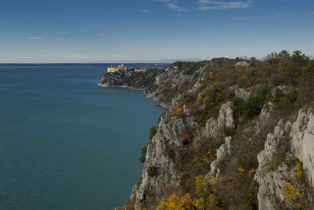 La Baia di Sistiana, punto di partenza dell