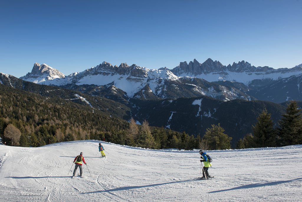 Il panorama dalle piste da sci. Foto Roberto Carnevali