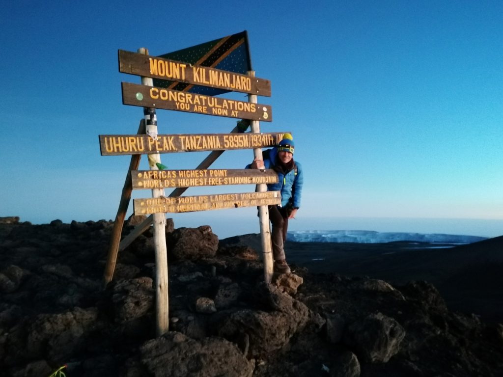 In vetta. Foto Simone Maculotti