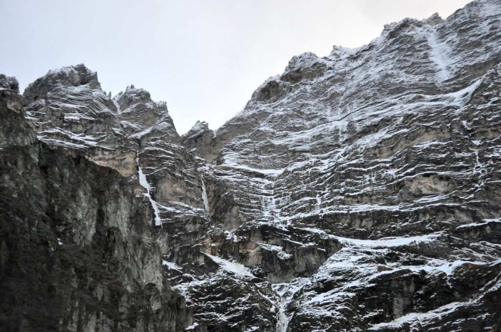La parete Nord del Camicia d