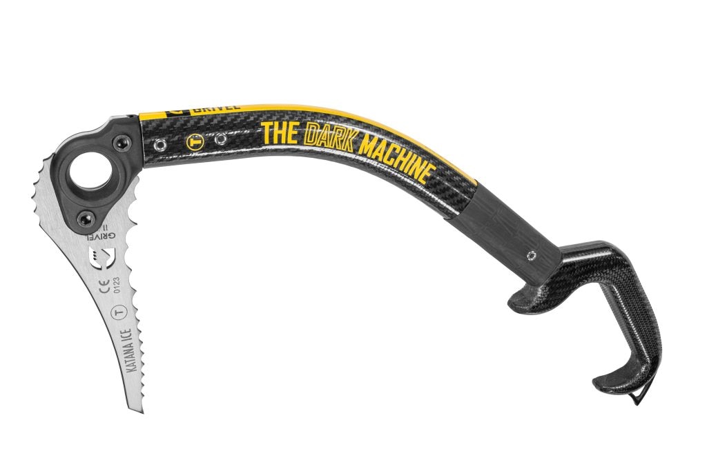 La piccozza Dark Machine Katana di Grivel
