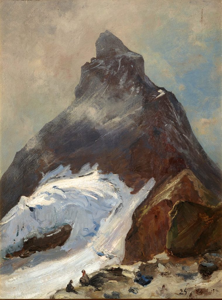 Le Cervin avec l’arête du Hörnli @ Collezione Amis du Vieux Chamonix