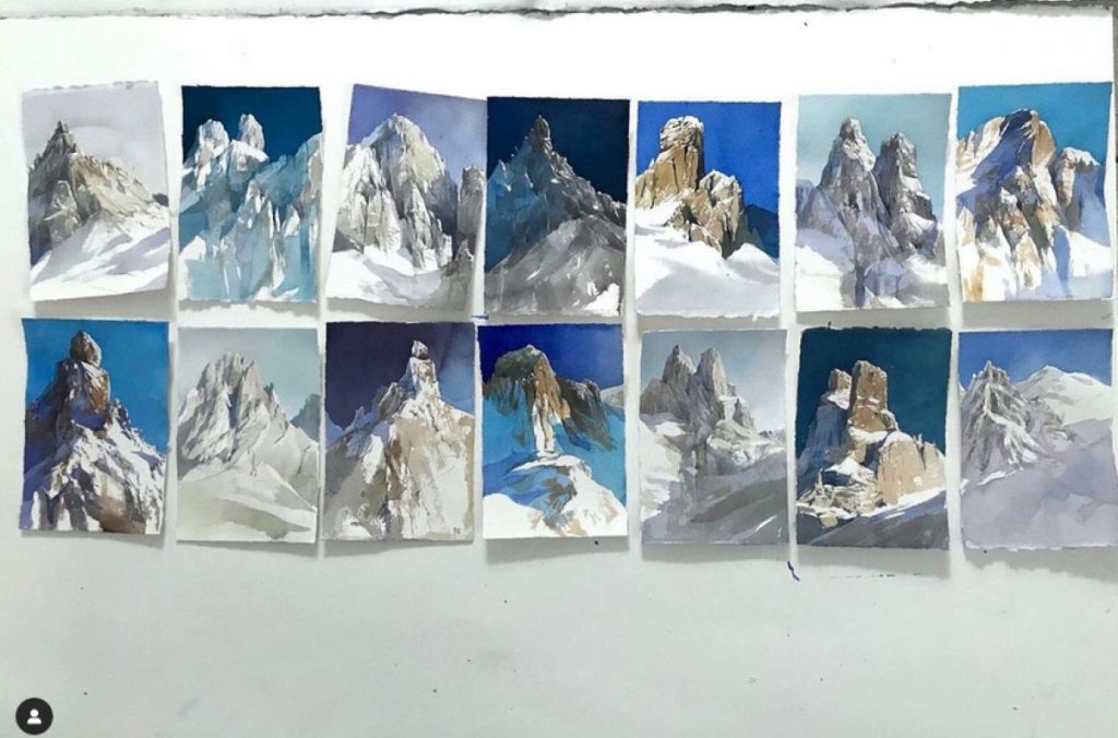 Le Dolomiti viste da Silvia De Bastiani