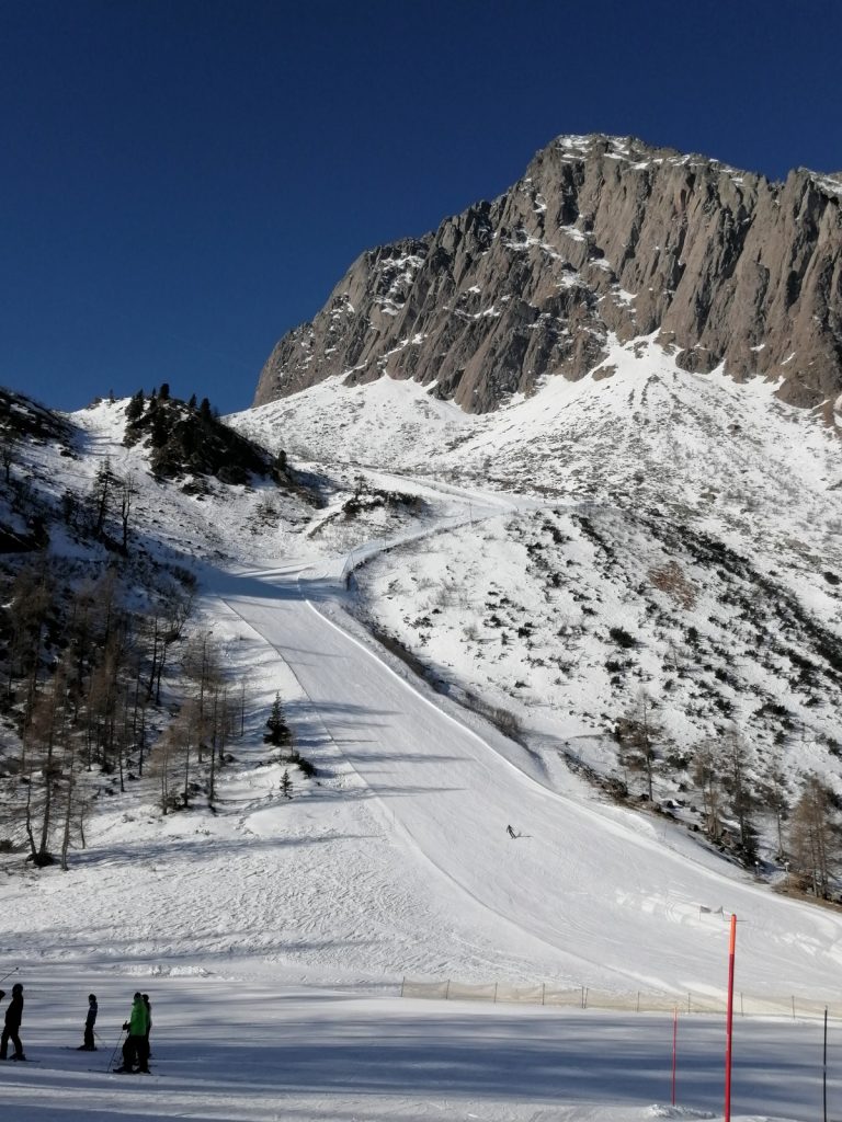 Le piste di San Martino di Castrozza. Foto Ettore Pettinaroli