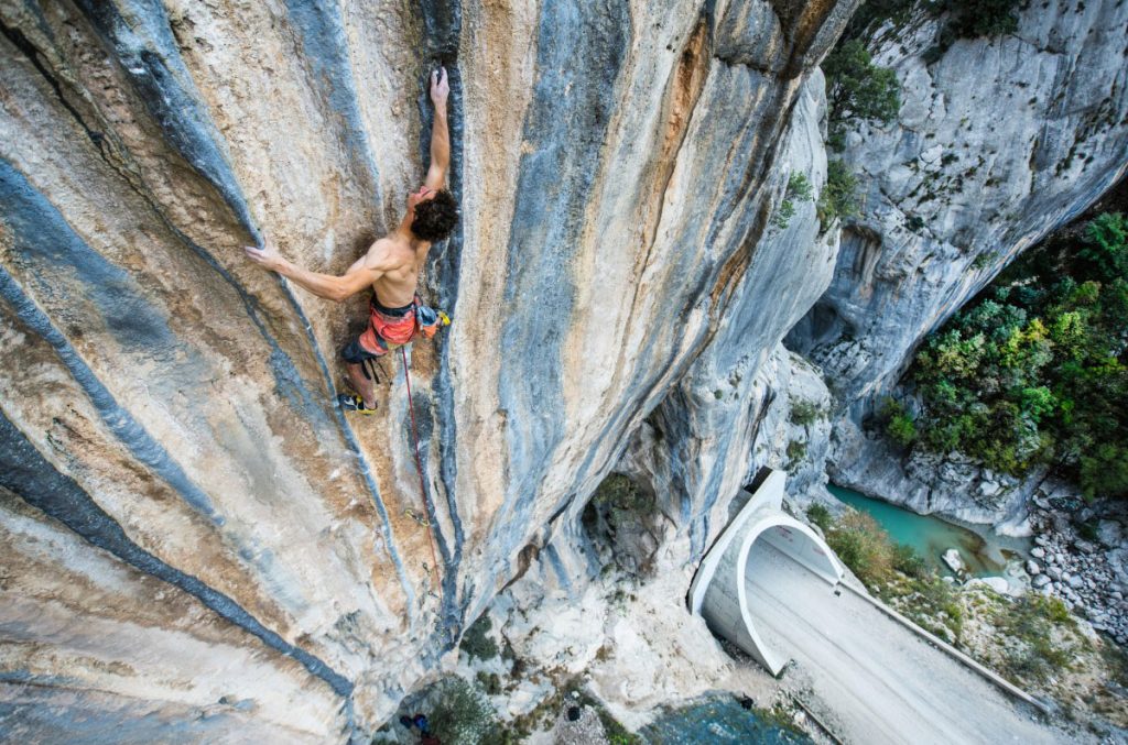 Adam Ondra su The Dream 9b, Brar, Albania. Foto di Bernardo Gimenez