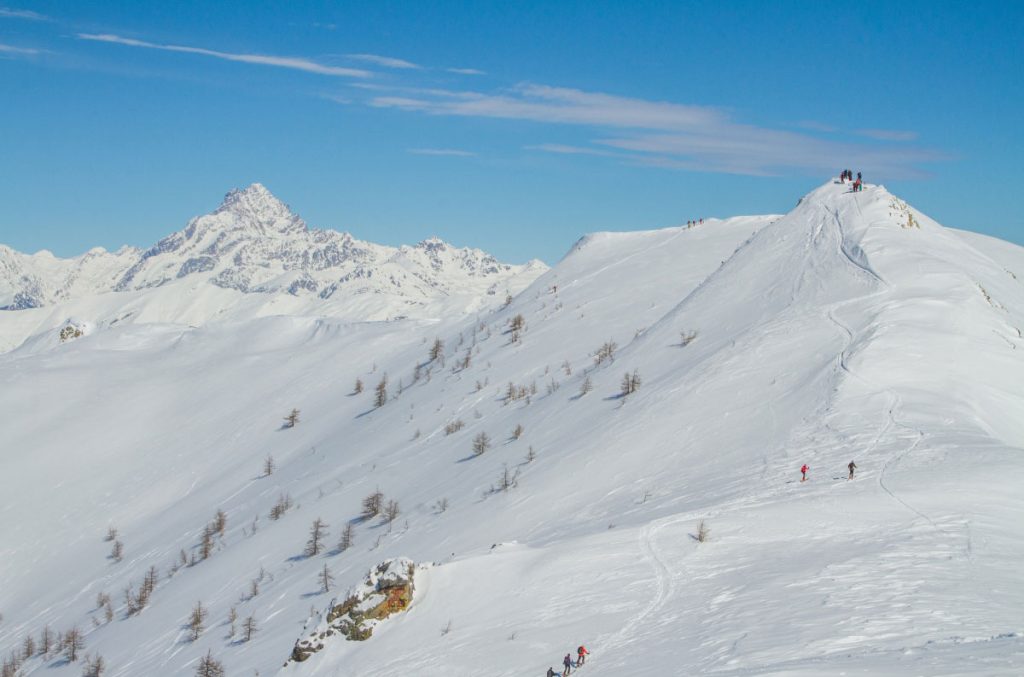 Scialpinismo in Valle Maira. Foto Giacomo Meneghello, ClickAlps