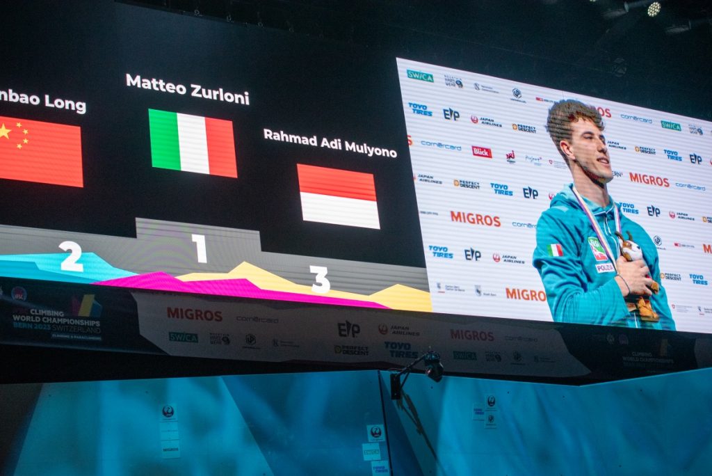 Matteo Zurloni Campione del Mondo specialità Speed